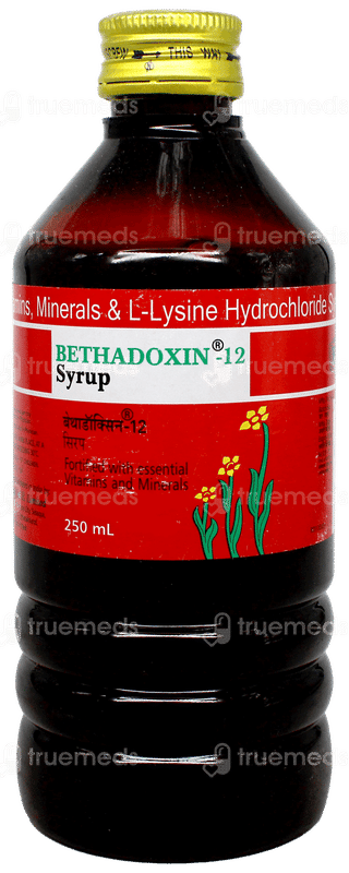 Bethadoxin 12 Syrup 250Ml